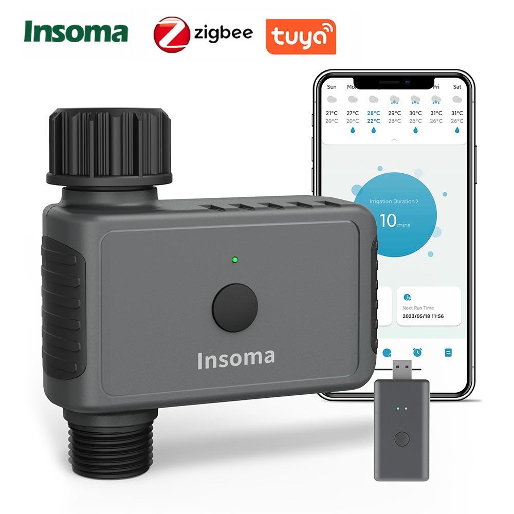 Smart Garden Sphagnum Moss - Insoma Zigbee Timer do Podlewania Zdalny