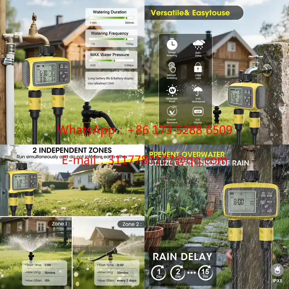 Smart Garden Usa - WAP01 Timer do nawadniania ogrodu z
