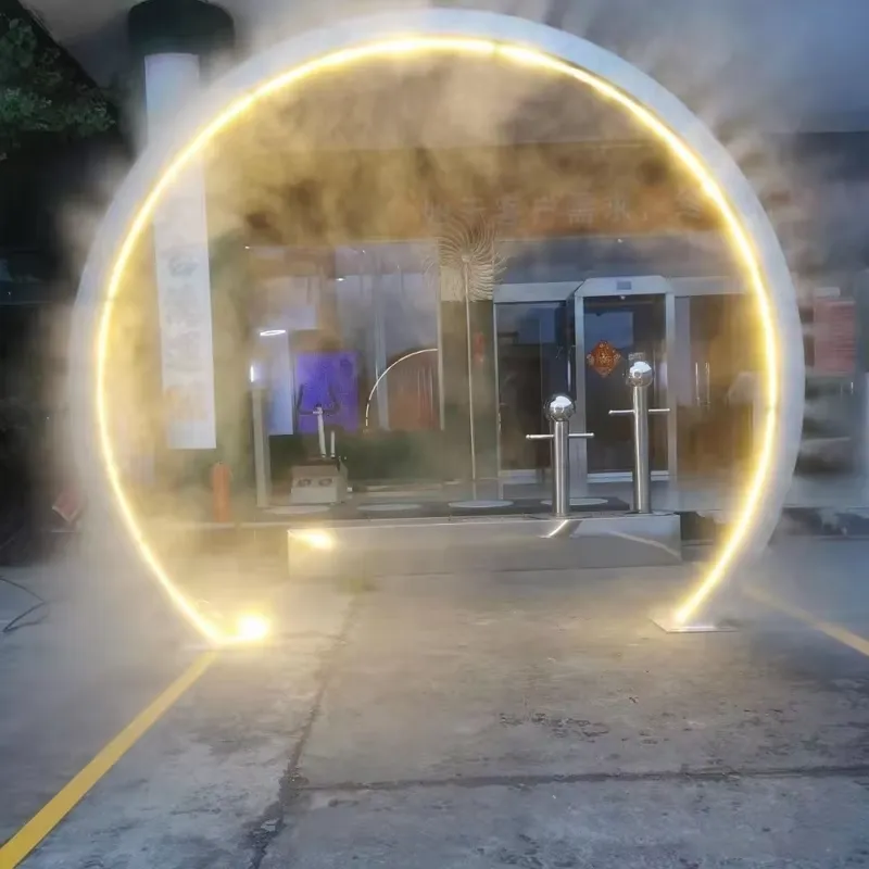 Smart Garden Gate - Inteligentny łuk mgłowy do ogrodu zapewnia