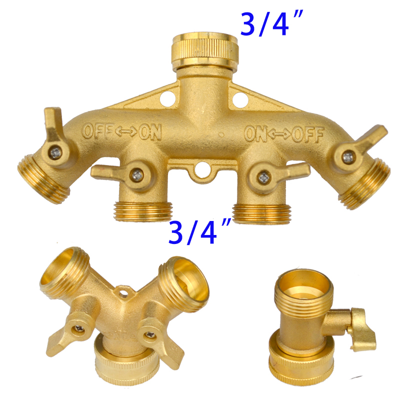 Wytrzymały mosiężny rozdzielac – Smart Garden Hose Valve recenzja i cena