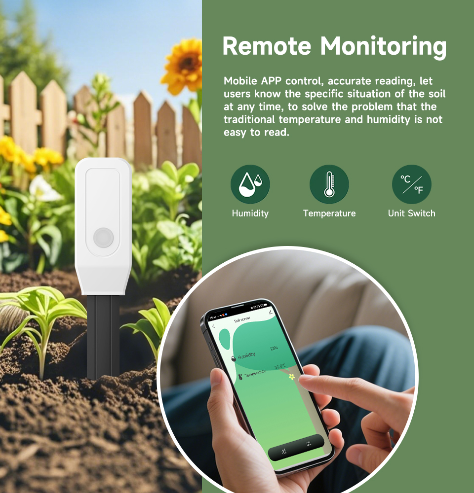 Inteligentny czujnik do testow – Smart Garden Moisture Sensor recenzja i cena