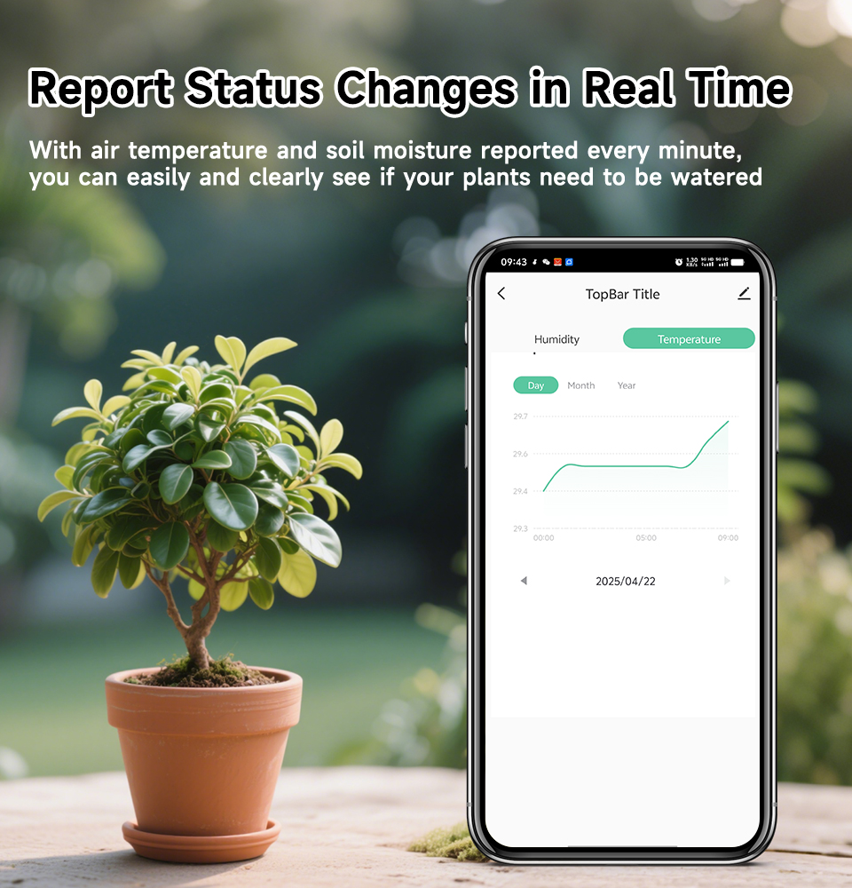Inteligentny czujnik do testow – Smart Garden Moisture Sensor recenzja i cena