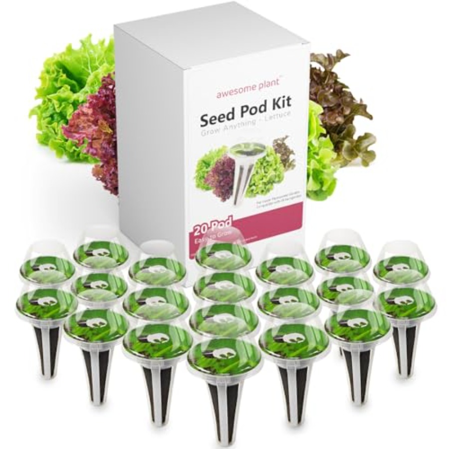 Zestaw 20 sadzonek sałaty ziel – Aerogarden Seed Pod recenzja i cena