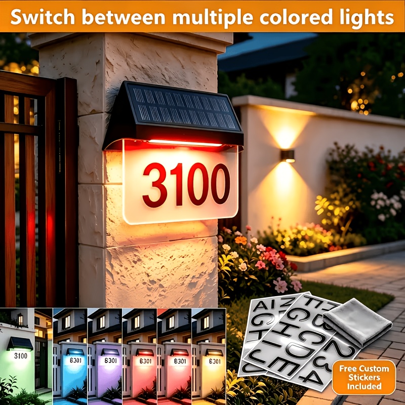 Solarna lampa z numerem adresu – Smart Garden Gate recenzja i cena