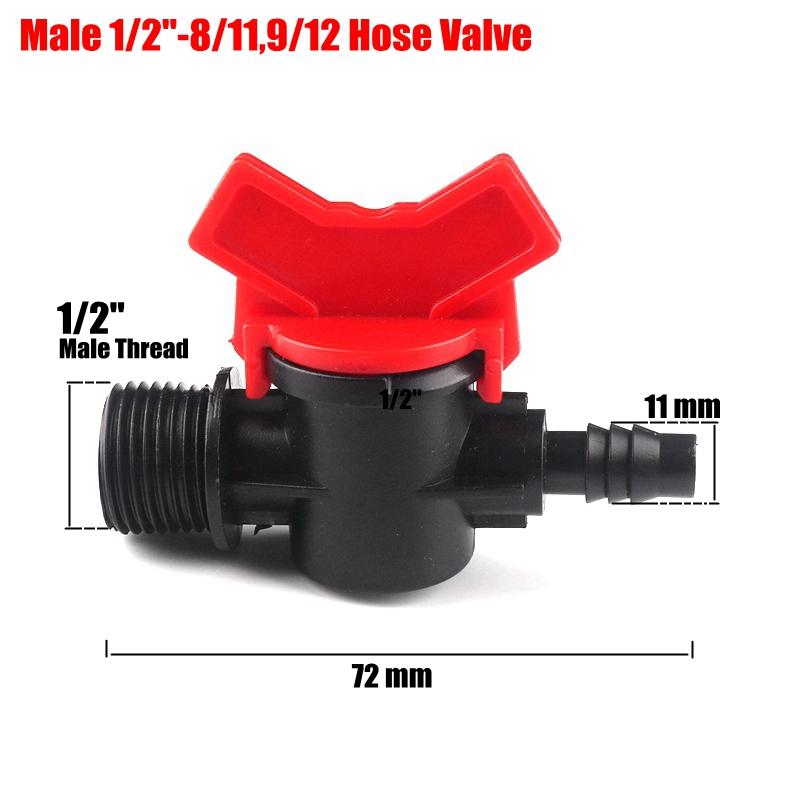 3 sztuk mały zawór kulkowy 1/2 – Smart Garden Hose Valve recenzja i cena