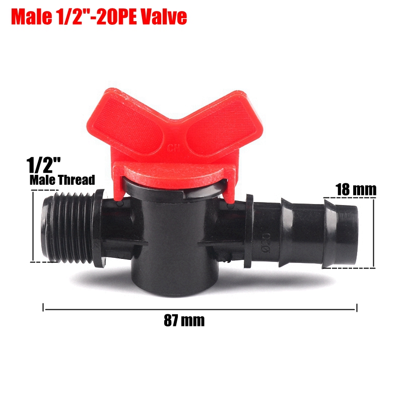 3 sztuk mały zawór kulkowy 1/2 – Smart Garden Hose Valve recenzja i cena