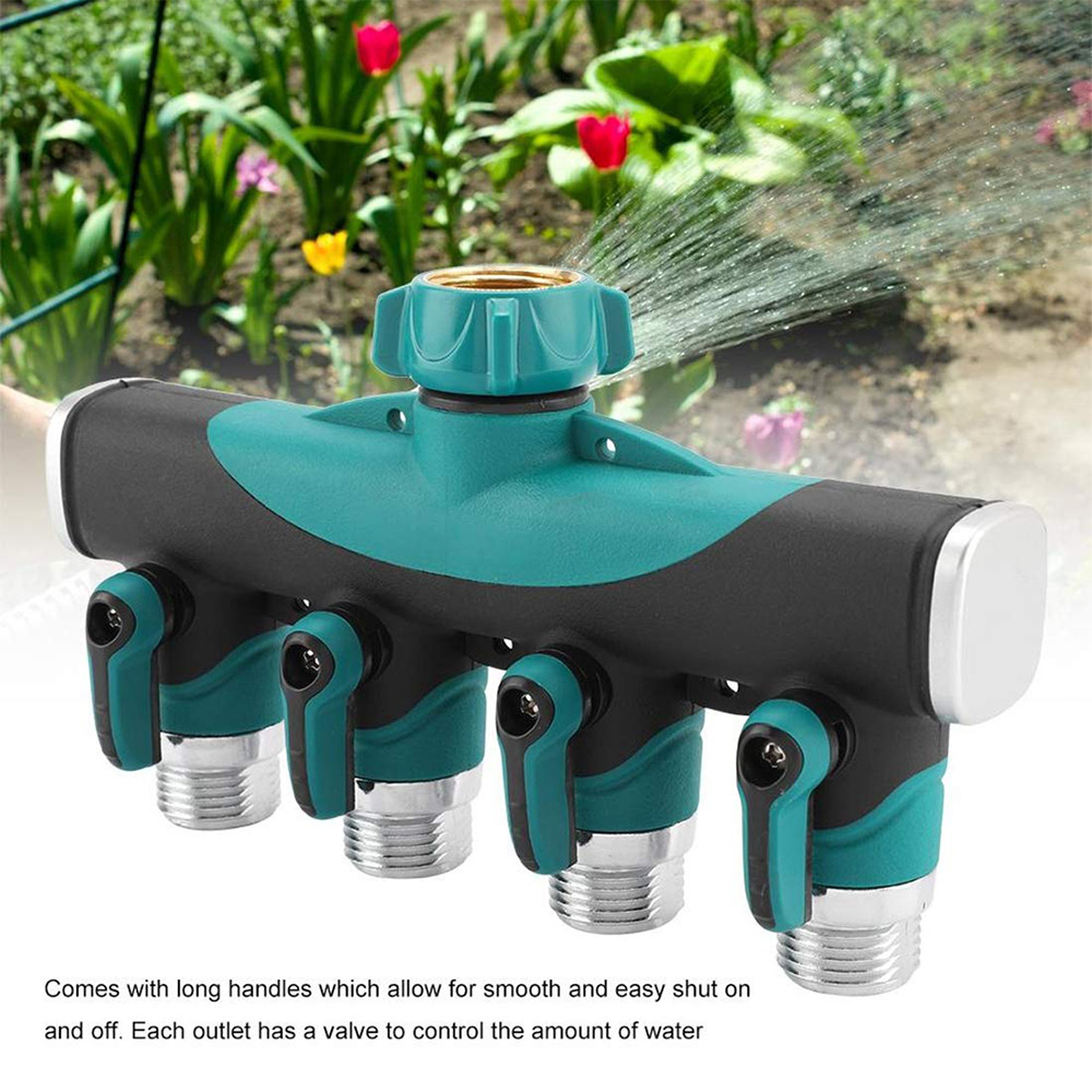 Wytrzymałe metalowe rozdzielac – Smart Garden Hose Valve recenzja i cena
