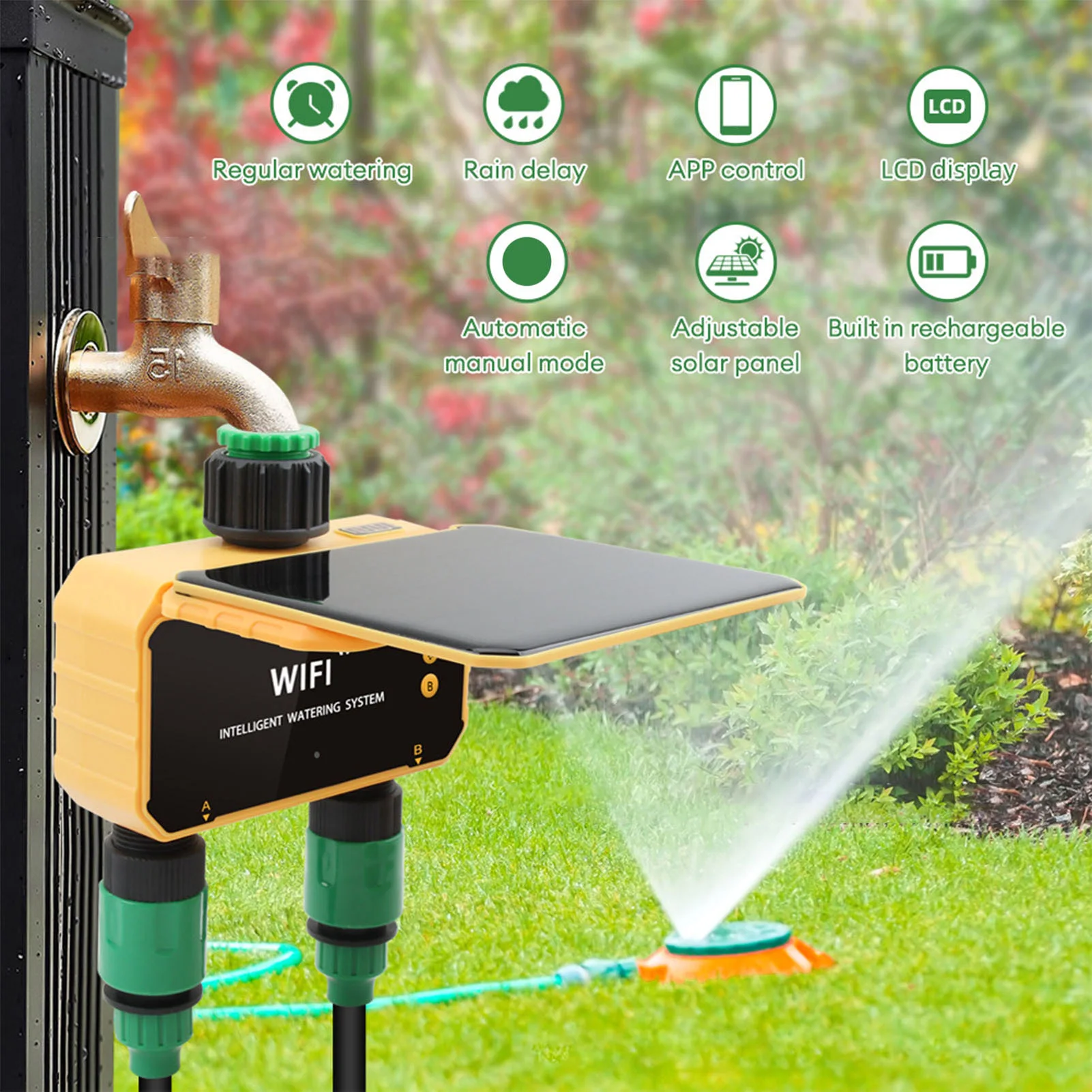 Solarny inteligentny timer do  – Smart Garden Usa recenzja i cena