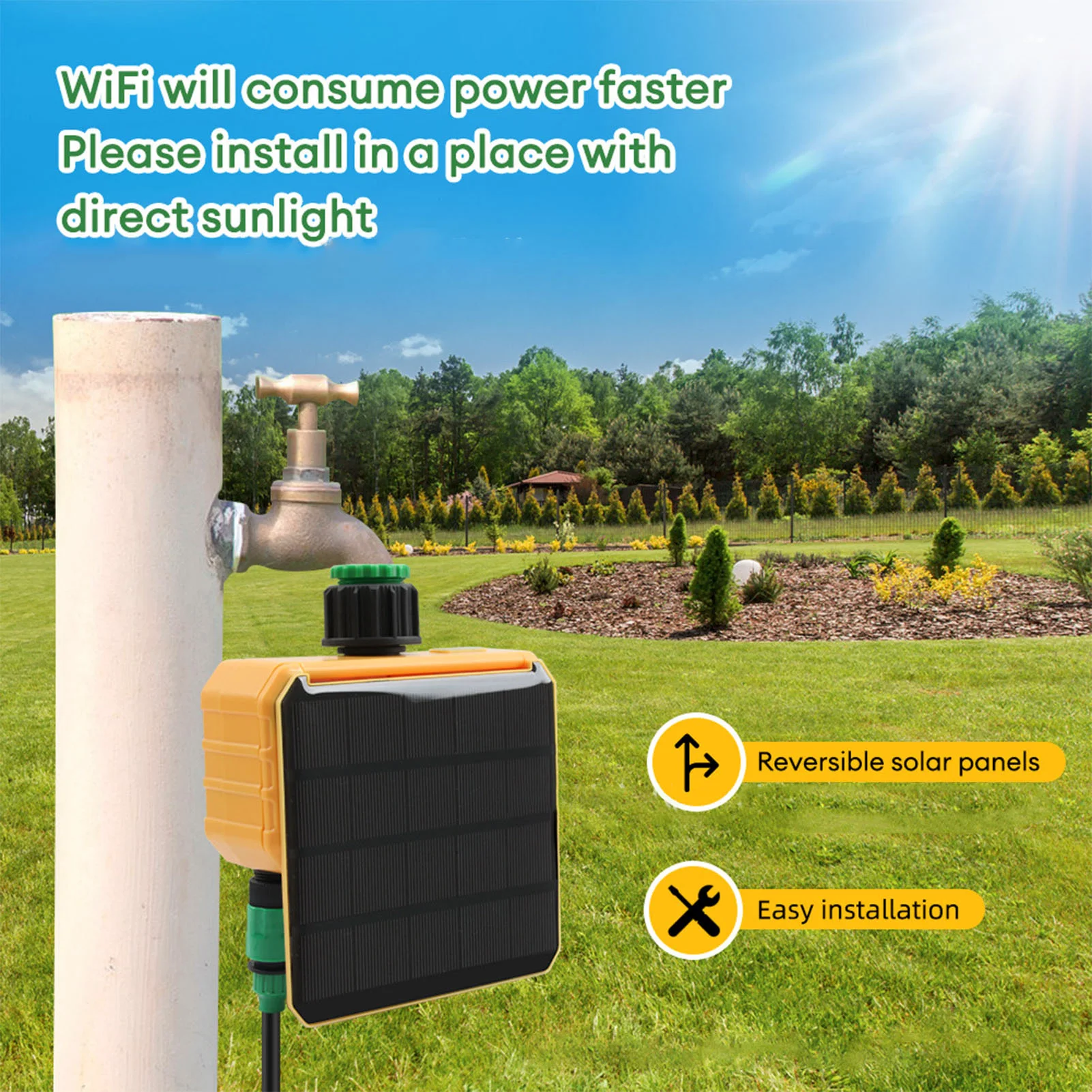 Solarny inteligentny timer do  – Smart Garden Usa recenzja i cena
