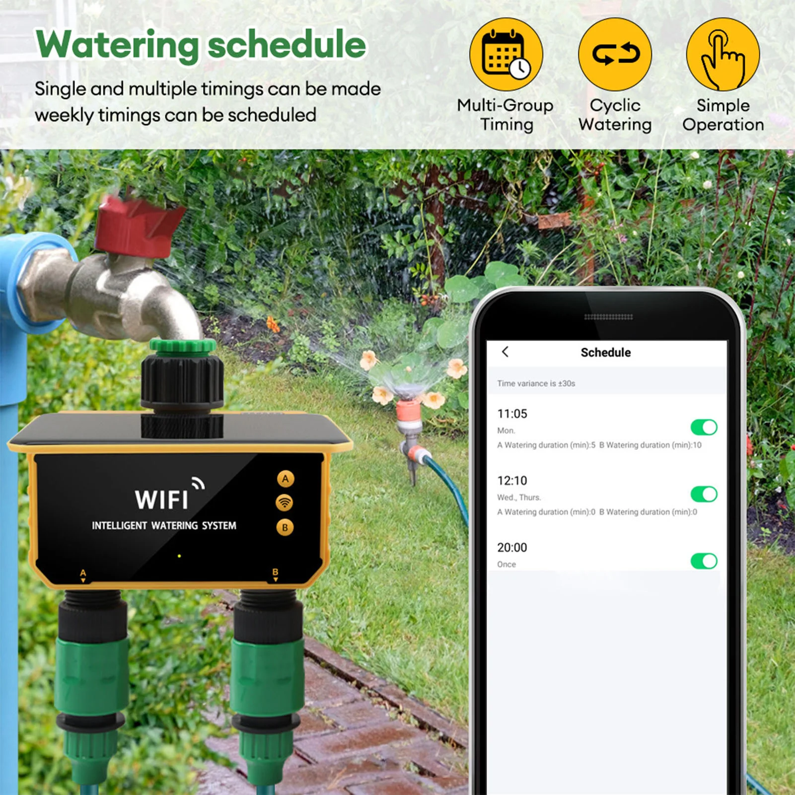 Solarny inteligentny timer do  – Smart Garden Usa recenzja i cena